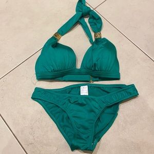 Venus Emerald Green Bikini Set